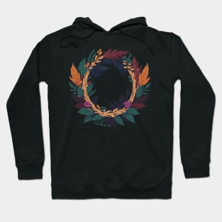 Floral Wreath Hoodie